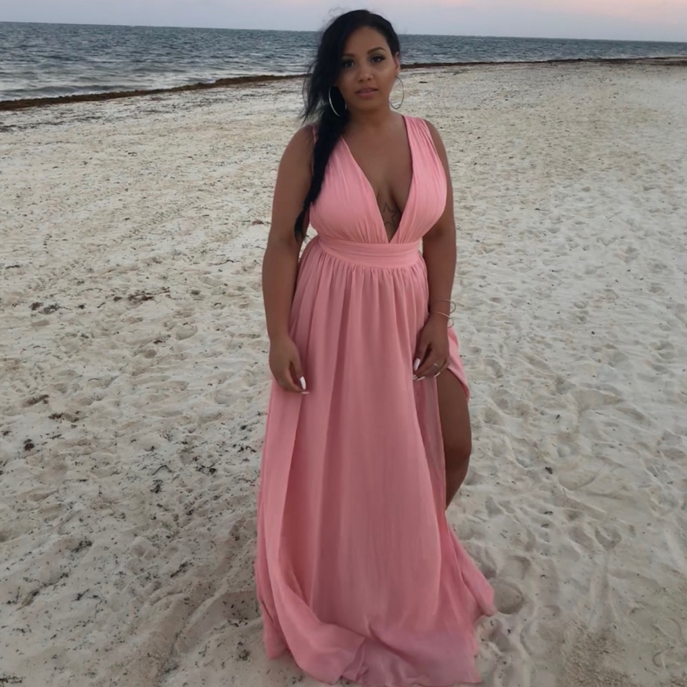 Lulus Heavenly Hues Maxi Dress